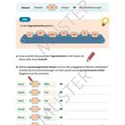Aufgabe zur Bildung zusammengesetzter Nomen mit Fugenlementen wie -s-, -es-. Enthält Beispiele und Lückentext.