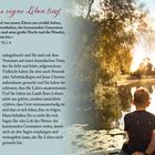 „Weitergeben, was das eigene Leben trägt.“ Ein Psalm spricht von der Weitergabe von Wissen und Vertrauen an die nächste Generation. Links Text über Nachdenken im Ruhestand; rechts ein älterer Mann und ein Junge am Wasser.