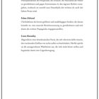 Links oben stehen drei Namen: Keta Iljaman, Felan Orloval und Liora Kwonley, jeweils mit kurzen Beschreibungen. Unten rechts eine Seitenzahl: 5.