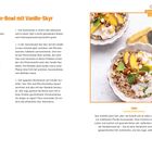 "Buchweizen-Bowl mit Vanille-Skyr. Für 2 Personen. Zubereitung: 30 Minuten. Eiweißreich, glutenfrei. Tipp: Skyr ist fettarm."