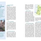 Seite 12: Artikel über Südwestfrankreich, mit Themen wie Weinkultur, regionale Besonderheiten, Kunst, Sport und Küche. Links unten Bild eines alten Schlossturms an einem Wasserlauf. Rechts oben Karte mit Städtenamen.