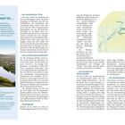 Seite 10, Titel: "Die Mosel ist ..." Text: Beschreibung als beliebtes Urlaubsgebiet, Details zu Kultur und Natur. Links: Bild des Mosel-Flusses. Rechts: Karte der Moselregion.
