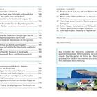 Texte: "MITTLERE INSELN", "INSEL EYSTUROY", "NORDINSELN", "SÜDINSEL SUÐUROY", "REGISTER", "BILDNACHWEIS". Landschaftsfoto.