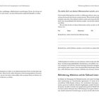 Seite 56: "Erreiche in einer Gesellschaft, die dich nicht richtig akzeptiert, mehr Selbstakzeptanz." Seite 57: "Du ziehst dich von deinen Mitmenschen zurück, um dich selbst zu schützen." Text über soziale Zurückgezogenheit.
