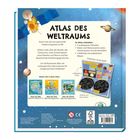 "ATLAS DES WELTRAUMS" - Einladung zu einer Entdeckungsreise ins All. Mit Fakten, Wissenswertem und ausklappbaren Karten.