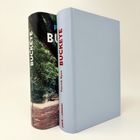 BUCKEYE, Patrick Ryan. Zwei Bücher, eines mit Baumumschlag, das andere schlicht hellblau.