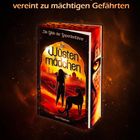 "Mensch und Gepard, vereint zu mächtigen Gefährten. Titel: 'Das Wüstenmädchen'. Fantasy aus 1001-Nacht. Cover mit Silhouette."