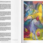 Texte im Bild: "The COURT," "FOR DECAPITATIONS," "RUNNERS WITH HORSES." 

Illustration: Bunte Pferde und menschliche Figuren mit dynamischen Posen und lebhaften Farben.