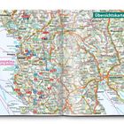Übersichtskarte zeigt Südeuropa mit markierten Städten, Ländernamen: Albanien, Nordmazedonien und umliegende Regionen.