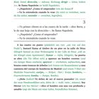 Seite 13: Spanisch-deutscher Text und Dialog zwischen Berta und Samuel über einen Kunden namens Napoleón.