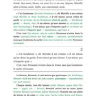 Seite mit französischem Text und deutschen Übersetzungen in grüner Schrift. Seitenzahl unten: 13.