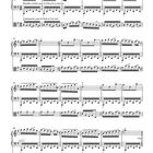 Seconde partie de la Pièce précédente: dans le goût de Mazüec. Notenblätter mit Taktarten und musikalischen Anweisungen.