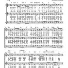 Titel: "Nacht, Nacht, heilige Nacht". Musik von Gustaf Nordqvist, dt. Text von Oliver Gies. Partitur mit Noten und Text.