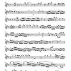 Noten für Violine 1, Seite 3, mit Taktzahlen und musikalischen Anweisungen wie "p", "f", "tr".