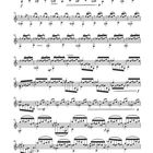 Noten mit Angaben: Tempo "𝅗𝅥 = 104 - 112", Dynamik "f", "p", musikalische Begriffe wie "simile". Polyphone Gitarrenstimmen.