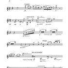 Musiknotenblatt mit Begriffen: Breit, Corrente, meno mosso, Allegro, Wie ein Kondukt. Enthält Taktstriche und Notationen.
