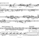 Seite 6. II. Langsam und innig. Gitarre und Vibraphon Noten mit Anweisungen wie "p dolce", "Ritardando", "poco", "quasi parlando".