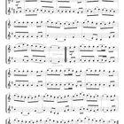 "Duett 7", "Allegro", musikalische Noten für zwei Stimmen auf fünf Notenzeilen.