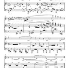 Partiturseite mit Noten und Musikhinweisen wie "poco", "cres.", "dim.", "lang" und "molto".