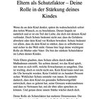 3 Eltern als Schutzfaktor – Deine Rolle in der Stärkung deines Kindes.   
Text beschreibt Schutz und emotionale Sicherheit.