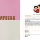 Text: „PA’ EMPEZAR“, „MEET RADIO MENEA“, „GOVERNMENT NAME“, „NICKNAME“, „PRONOUNS“, „NATIONAL ORIGIN“. 

Illustration: Zwei Personen nebeneinander.