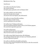 „ein schlechter tag“ in oranger Schrift. Ein Gedicht über missglückte Vorhaben, z.B. Kuchenbacken oder Emails. Seite 34.