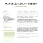 "Mandelbaiser mit Beeren: sommerlich-leichter Genuss. Zutaten und Schritte zur Zubereitung eines Obstkuchens. Tipps enthalten."