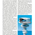 Anaklia: Beschreibung und Geschichte des Dorfes, Touristenzone, Hafenpläne. Rechts eine futuristische Skulptur am Meer.