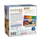 Texte: "NATURE CLIMATE", "Modul 6", "Für epische Geschichten über das Leben auf der Erde." Illustration: Landschaft und Tiere.