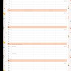 Familie ist wie Musik: Jeder Ton ist anders, aber zusammen ergeben sie eine Melodie. September. Papierkram. Verspieltes Design.