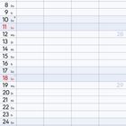 Kalender für Juli 2027, beginnt mit Samstag, Wochenenden rot markiert, enthält Platz für Notizen.