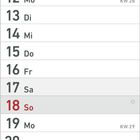 Kalender für Juli 2027. Sonntage in Rot hervorgehoben. KW 27 beginnt am 5., KW 28 am 12., KW 29 am 19. und KW 30 am 26.