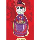 „Der Kaiser“ im August, Illustration eines Kaisers vor rotem Drachenmotiv.