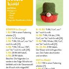 KÜRBIS Wichtel, MATERIAL: Mischgarn in Orange, Khaki, Puder. Anleitung zum Häkeln eines Wichtels mit Bild.