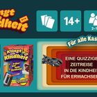 "Klingt wie Kindheit", "Für alle Kassettenkinder & Nostalgie-Fans", "Eine quizzige Zeitreise in die Kindheit für Erwachsene."