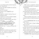 "Santa's Grotto This Way..." Ein Junge, Elvis, und seine Mutter reden aufgeregt über ein Treffen mit dem Weihnachtsmann.