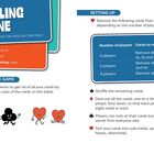 ROLLING STONE. Match the suit or pick up the pile. Spieler: 4 bis 6. Karten: 1 Deck. Schwierigkeitsgrad: Leicht.