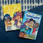 "The Brainstormerz: Money Talks" in blauer Schrift. Buntes Comic-Cover mit drei fröhlichen Kindern.