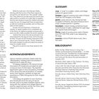 AUTOR'S NOTE, GLOSSARY, ACKNOWLEDGEMENTS, BIBLIOGRAPHY. Texte über den Zweiten Weltkrieg, Janusz Korczak und Begriffserklärungen.