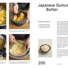 "Japanese Quince Butter. Macht etwa 2,5 Kilogramm. 1,6 kg Butter, 2,2 kg Quitten, 30 g getrocknete Karottenblüten. 205."