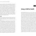 Kapitel 8: "Using a CGM for Health". Diskutiert wird die Nutzung von kontinuierlichen Glukosemonitoren für bessere Gesundheit.