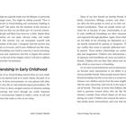 **Seite 36:** Friendship in Early Childhood - Für viele von uns begann die Freundschaftssuche schon im Kindesalter.  
**Seite 37:** Kindheitsfreunde basieren oft auf familiären Verbindungen.