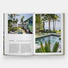 Text links: "Private Garden", "Craig Reynolds Landscape Architects | Islamorada, Florida, USA | 2020". Rechts: Pool, Meer, Palmen.