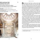 **DER HAMMAM DES ÇIRAĞAN-PALASTS**: Beschreibung des Hammams des Sultans nach einem Brand. Bild: Verzierte Marmorarchitektur mit Kuppel.