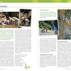 Links oben: "Sonthofen - Canyoning". Rechts oben: "Starzlachklamm". Fotos zeigen Canyoning und Wanderer in der Schlucht.