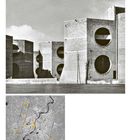 Fig. 1 beschreibt das Indian Institute of Management in Ahmedabad, 1974 von Louis Kahn entworfen. Unten eine Stadtkarte.
