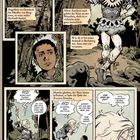 Comic über einen Narren im Wald, der einem Jungen namens Fitz hilft. Texteinblendungen beschreiben seine geheimnisvolle Herkunft.