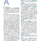 Portugiesisch – Deutsch, A – abanar, A, a [a], Ananas, Abt, Abtei, Ananas f, Abat-jour, unten; bei, A © Langenscheidt.