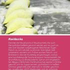 Oben: "2 Speis und Trank 39".  
Titel: "Maultascha".  
Darstellung von gefüllten Teigtaschen auf einer bemehlten Oberfläche.