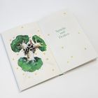 „Sprache und Denken“ steht rechts. Links eine Illustration: Kleiner Mensch sitzt auf einem großen Baum, umgeben von Sternen.